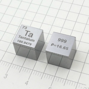 Yeemeida Tantalum <span class=keywords><strong>Ta</strong></span> Metal Kubus 10mm 99,95% Murni 16,6g Model <span class=keywords><strong>Ta</strong></span>-2 untuk Koleksi Unsur - Product Image 2