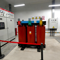 Transformador Trifásico de Tipo Seco de 200 KVA Usado, Bobina Toroidal, Estándar IEC 60076, Bajo Ruido, 10kV/0.4kV para Uso Electrónico