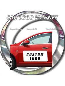 Enseigne magnétique personnalisable pour véhicules (voitures, fourgonnettes, camions) – Autocollant publicitaire personnalisé avec logo pour votre entreprise - Product Image 2