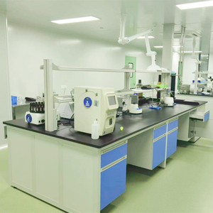 Resistencia a la corrosión 304 Marco en H de acero inoxidable Muebles de laboratorio Banco DE TRABAJO Mesas de muestreo patológico para laboratorio - Product Image 5