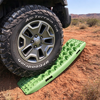 4WD Offroad Notfallwerkzeuge Fahrzeugbergung Traktionsplatten Sand-Montagehalterung Fluchtbrett Sandbrett