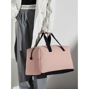 Bolso de Mano de Fin de Semana de PU Mate, Mercancía Sostenible - Product Image 3