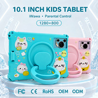 YPORANGECHENG Tablet Anak 10.1-inci Octa Core Logo Kustom 3GB 32GB Casing Logam Edukasi Puzzle 5G WiFi 4000mAh Android