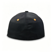 Casquette Snapback Brodée Délicate avec Broderie Latérale, Légère, Couleur Unie, Style Hip-hop Décontracté pour Jeunes