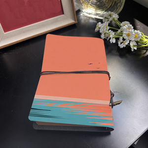 Cuaderno compacto A6 hecho a mano esencial para estudiantes de primer año universitarios, ideal para notas de conferencias y discusiones de seminarios con velero - Product Image 3