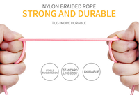 Câble Micro USB pour recharge rapide et données, 0.25M, 10 pcs, cordon de chargeur en Nylon tressé, compatible avec Android