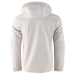 Veste décontractée pour homme, style parka, avec capuche, pour le commerce transfrontalier, couleur unie, mode outdoor, automne et hiver - Product Image 4