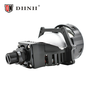 Lampe <span class=keywords><strong>de</strong></span> projecteur Bi-LED 120W 12000lm Blanc 6500K Faisceau haut et bas IP68 Étanche H4 Mini phares Lumière laser Phare LED - Product Image 4
