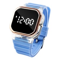 Jam Tangan Digital LED Sport Dial Besar Tombol Kecil Grosir Pabrik 2026 Unisex Pelajar Anak Laki-laki Perempuan Hadiah Anak-anak