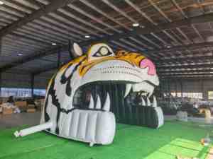 Carpa Inflable de PVC Personalizable para Exteriores con Forma de Túnel de Tigre para Publicidad y Fiestas, con Arco, Cabeza de Tigre y Soplador de Aire Disponible - Product Image 2