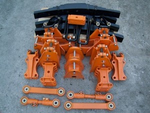 อะไหล่รถบรรทุกพ่วงแบบอเมริกัน ชุดช่วงล่างเพลาแหนบ แหวนยูโบลต์ แผ่นยึด - Product Image 5