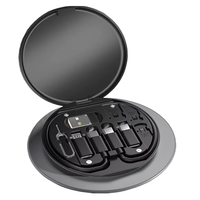 6 en 1 Multiport Multifunción Usb C Kit de carga y cable de datos 60W Adaptador de teléfono de carga rápida Kit de cable de carga