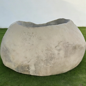 Bassin et bac à fleurs en pierre de <span class=keywords><strong>granit</strong></span> naturel de taille personnalisée, très grande taille, pour l'eau et les plantes, à vendre - Product Image 4