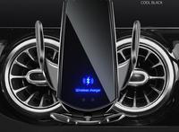 Le chargeur sans fil Q3 est livré avec 3 connecteurs pour prendre en charge tous les Smartphones Support de téléphone portable Chargeur sans fil de voiture 15W