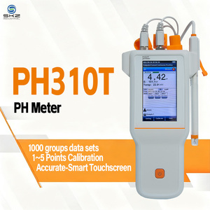 مقياس درجة الحرارة PH310T المحمول المتقدم مع تصميم مقاوم للماء IP65 لتحليل المياه الصناعية - Product Image 2