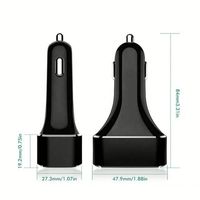 Chargeur de voiture CarHub 48W 4 ports USB Qualcomm Quick Charge 3.0 chargeur de voiture