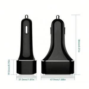 <span class=keywords><strong>Chargeur</strong></span> de voiture CarHub 48W <span class=keywords><strong>4</strong></span> ports USB <span class=keywords><strong>Qualcomm</strong></span> <span class=keywords><strong>Quick</strong></span> <span class=keywords><strong>Charge</strong></span> 3.0 <span class=keywords><strong>chargeur</strong></span> de voiture - Product Image 3