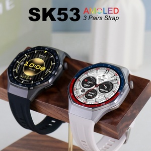 <span class=keywords><strong>Smartwatch</strong></span> SK53 <span class=keywords><strong>con</strong></span> Schermo da 1,53 Pollici, Impermeabile, Monitoraggio Frequenza Cardiaca e Ossigeno nel Sangue, Chiamate BT, Ricarica Wireless, <span class=keywords><strong>con</strong></span> 3 Cinturini - Product Image 2
