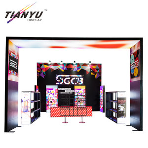 Caja DE LUZ DE 3*<span class=keywords><strong>6m</strong></span>, cabina de exposición cosmética, equipo de Feria Comercial con puesto abierto de 2 lados para eventos y exhibiciones - Product Image 6