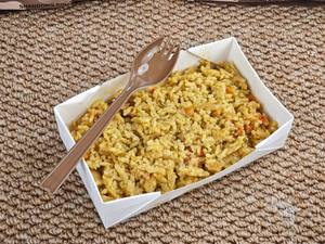 อาหารสำเร็จรูปฉุกเฉิน HLF อายุการเก็บรักษา 3 ปี รสเนื้อวัวและผัก ข้าวพร้อมรับประทาน อาหารสำเร็จรูปแบบอุ่นร้อนเอง บรรจุภัณฑ์สุญญากาศ 908 กรัม - Product Image 4