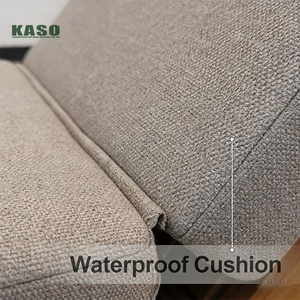 Muebles de Piscina, Tumbona de Lujo para Exteriores, Tumbona Impermeable para Patio, Playa, Jardín, Tumbona de Madera de Teca, Tumbona para Tomar el Sol - Product Image 3