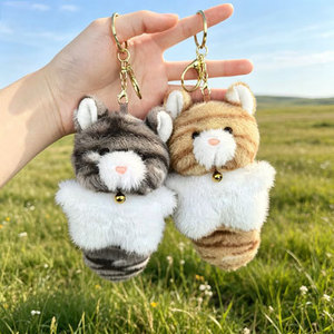 Lindos Peluches de Animales con Forma de Gatitos y Ratones Pequeños, Ideales como Regalos para Niños y Niñas en Días Festivos - Product Image 4