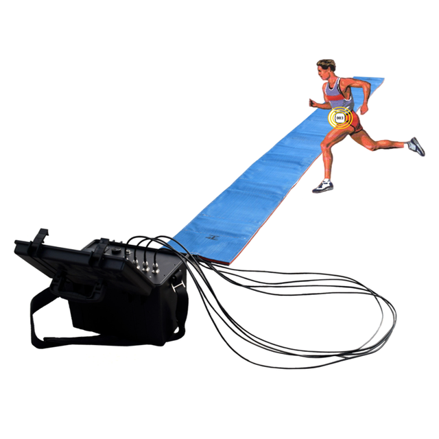4 Ports Complete Race Chip Timing Systems UHF RFID Reader Decoder with Software for Triathlon Marathon Cycling Timing Solution
