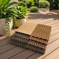 Planche composite en bois WPC pour extérieur, imperméable, en bois massif, terrasse composite technique, co-extrusion européenne, sol WPC pour jardin