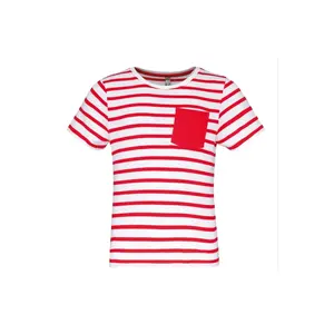 Child's Striped <b>T</b>-<b>shirt</b> with <b>Pocket</b> personalized merchandising - Product Image 2