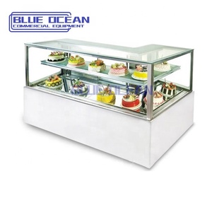 Attrezzatura commerciale di refrigerazione del forno OEM Dessert Freezer vetrina <span class=keywords><strong>con</strong></span> raffreddamento ad aria a temperatura singola - Product Image 1