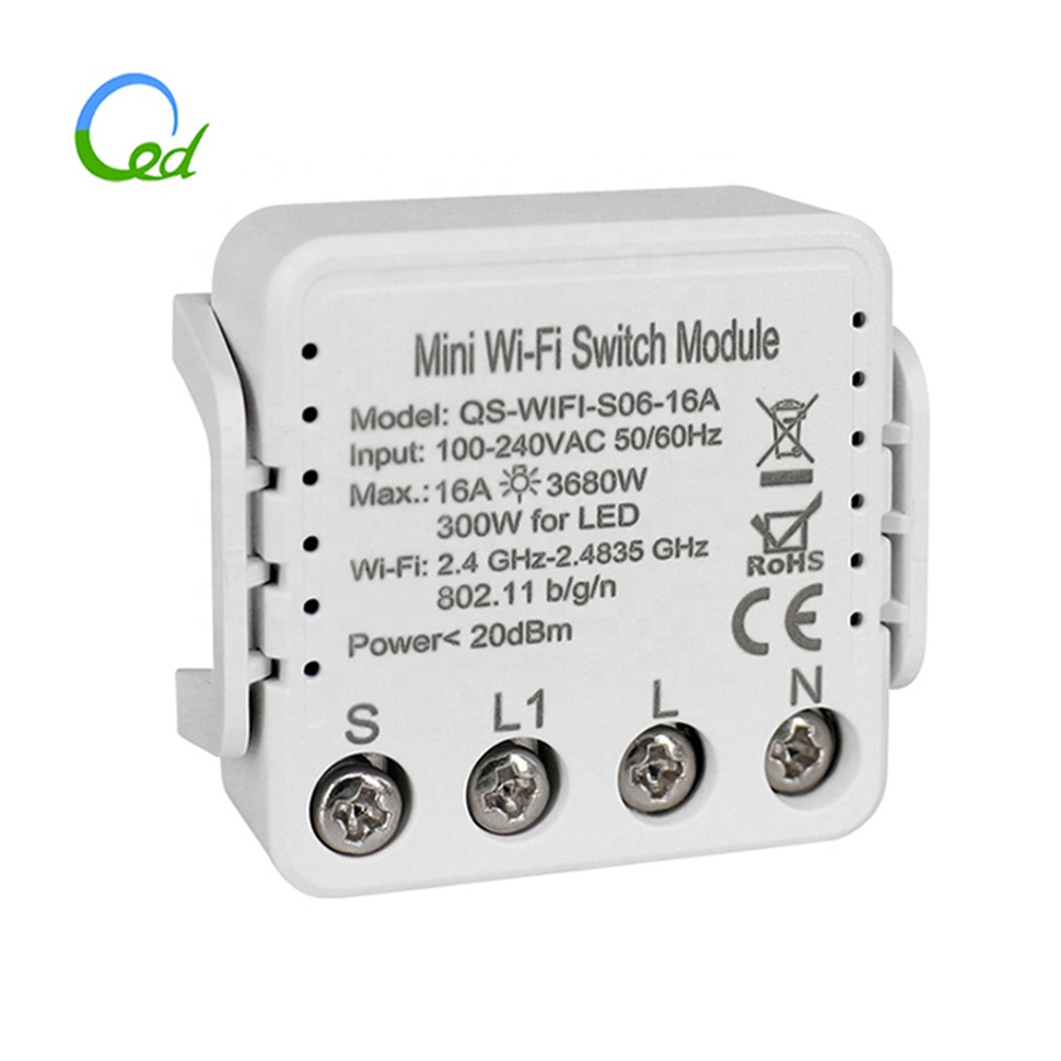 16A 3680W крошечные DIY беспроводной модуль дистанционного управления Переключатель wifi интеллигенты