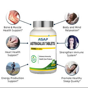 Capsules OEM d'astragale de ginseng américain 2400 comprimés Supplément d'extrait de santé pour adultes - Product Image 2