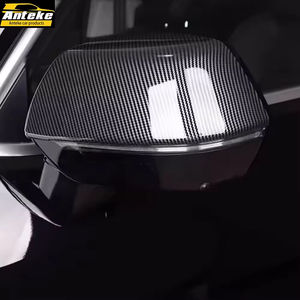 Coque de rétroviseur en fibre de carbone sèche Anteke avec ruban adhésif pour Infiniti Q50 Q60 QX30 - Product Image 4