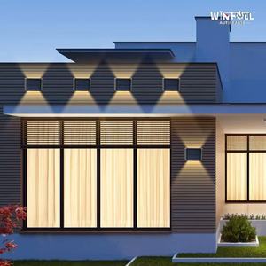 Lampe murale solaire extérieure avec détecteur de mouvement, lampe décorative pour jardin, paysage, balcon, clôture, étanche - Product Image 5