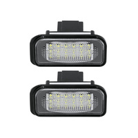 6000K Diamond White Led Kennzeichen leuchte für Mercedes-Benz C-CLASS W203 Limousine 2001-2007 SL-CLASS R230 CLD-CLASS W209