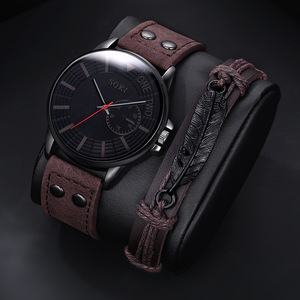 ชุดนาฬิกาควอตซ์ปฏิทินธุรกิจลำลองแฟชั่นผู้ชาย <span class=keywords><strong>soki</strong></span> - Product Image 2