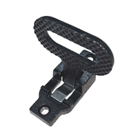 Marchepied universel pliable en fonte noire électrophorétique robuste pour bateau, marine, camion, yacht, camping-car, mât