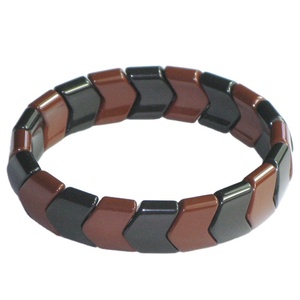 En gros Pas Cher Prix Naturel Noir Énergie Tourmaline Pierre Bracelet Cercle De Sang Ion Négatif pour Application Du Corps - Product Image 3