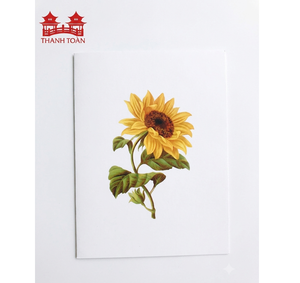 Tarjeta 3D Pop-Up Hecha a Mano con Diseño de Ramo de Girasoles, Tarjeta Floral de Felicitación para Cumpleaños, Día de la Madre, Regalo de Recuperación - Product Image 1