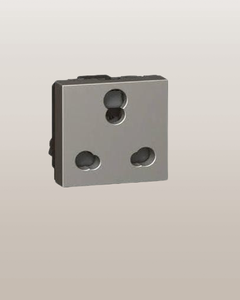 Prise murale en aluminium à 3 prises, 13A 230V, mise à la terre standard, prise de courant robuste pour la maison, le bureau et les applications commerciales - Product Image 6
