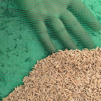 Filet de séchage vert respirant à mailles fines pour riz et millet récoltés, empêche les graines de tomber, séchage agricole