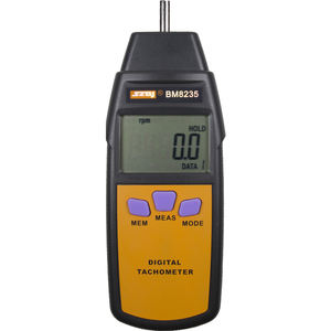 BM8235 고정밀 큰 화면 99999 카운트 접촉 RPM 속도계 디지털 타코미터. - Product Image 3
