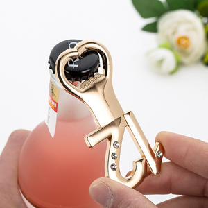 Bottiglia Anello Apri 15th Buon <span class=keywords><strong>Compleanno</strong></span> In Oro Metallo di Birra Cavatappi Favore di Partito 25th Anniversary apri bottiglia di Birra - Product Image 5