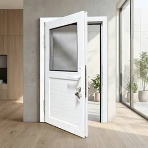 ประตูบานเปิด Hoffen uPVC ขนาด 81x205 พร้อมมุ้งลวด กันเสียง กันน้ำ และฉนวนกันความร้อน - Product Image 2