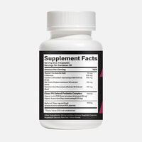 Capsules de probiotiques vaginaux pour femmes, favorisent l'équilibre du pH, la flore vaginale et la santé des voies urinaires, avec prébiotiques.