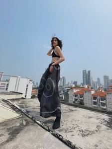 Genie Harem Pantalones Boho Gypsy Vintage Patchwork Pantalones Genie Aladdin Boho Gypsy Hippy Festival Baggy Harem Pantalones - Product Image 5