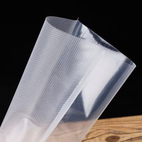 Sacs d'emballage sous vide refermables, transparents, gaufrés, de qualité alimentaire, pour la conservation de la viande, du poisson, du poulet et des légumes