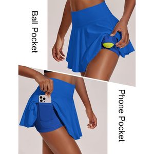 Falda de Tenis Plisada de Cintura Alta para Mujer FOXA, con Bolsillos, Secado Rápido, Transpirable, para Golf, Entrenamiento y Pickleball - Product Image 4