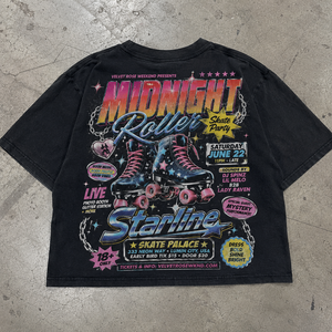 Camiseta Corta TaiDe con Certificación ISO, 280GSM, Algodón Lavado con Ácido, Estilo Y2K Retro, Estampado Gráfico de Skate, Personalizada, Streetwear para Hombre - Product Image 1