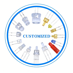 JNJ Composants LED DIP 3mm 5mm 8mm 10mm F3 F5 F8 F10 Lumière Rouge, Blanc Chaud, Blanc Froid Personnalisable Multi-Pinces Prix Usine OEM ODM - Product Image 4